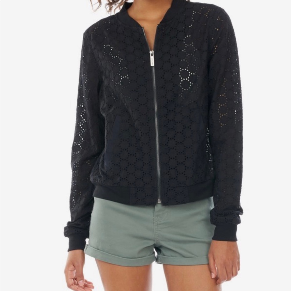 SANCTUARY EYELET JACKET